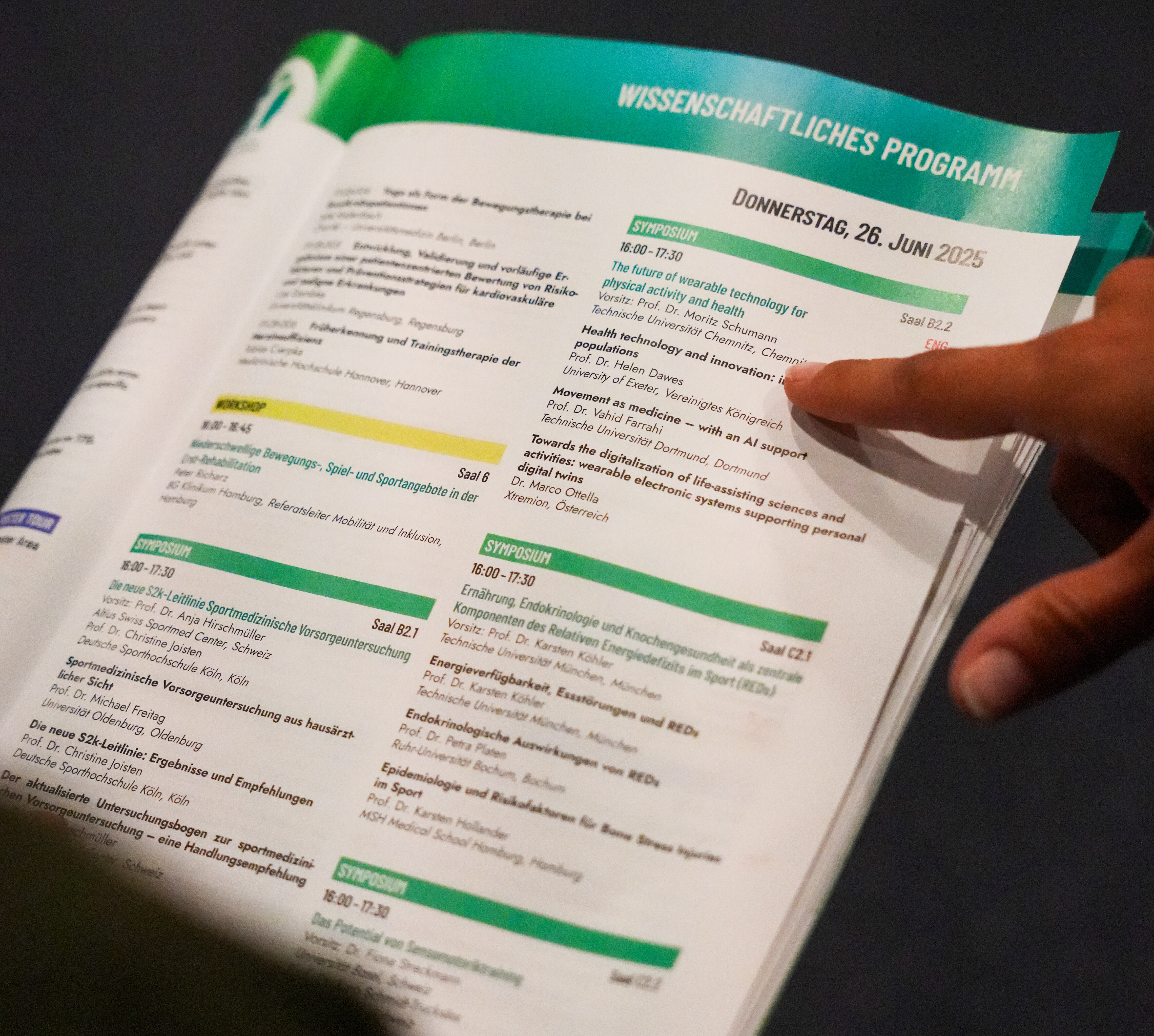 Kongressprogramm SMHS 2025